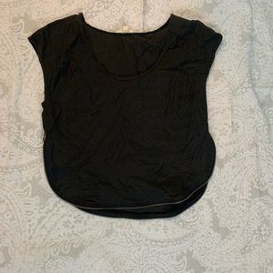 Silence + noise womens top w/zippers